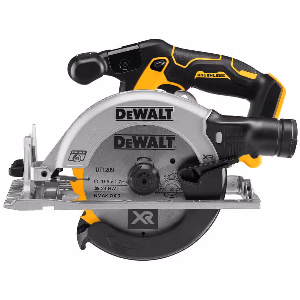 Пила дискова акумуляторна безщіткова DeWALT DCS565N - Зображення 2